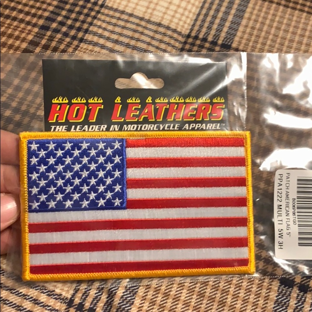 American flag patch